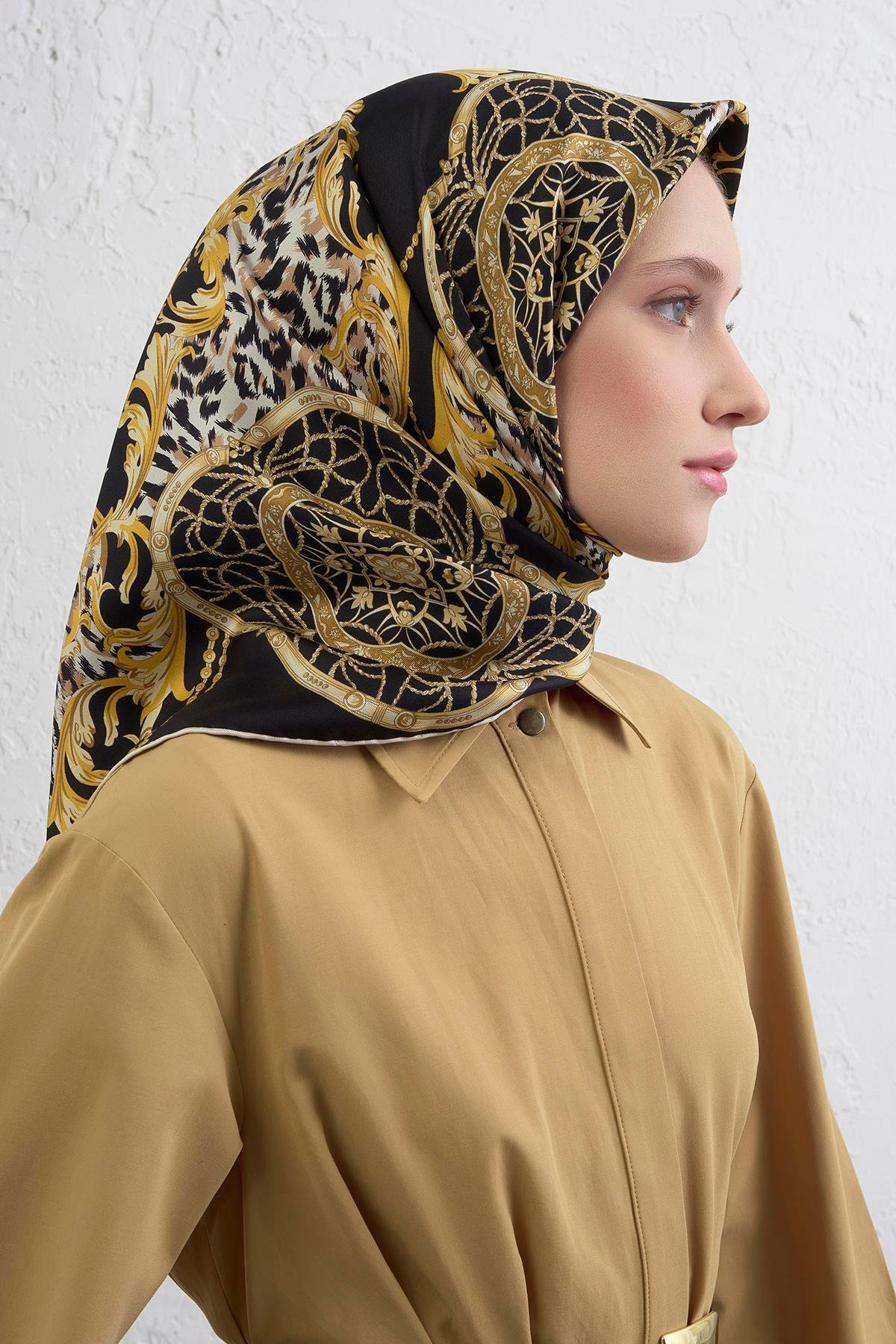 Armine Sura İpek Eşarp 9411-81