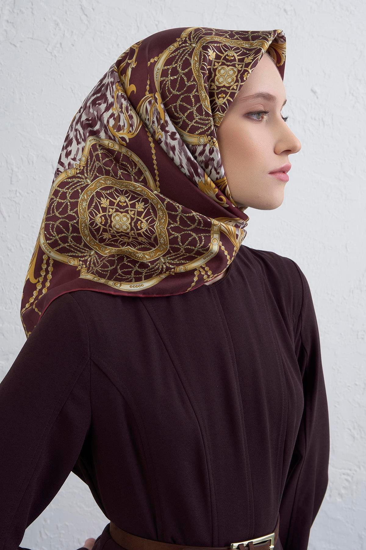 Armine Sura İpek Eşarp 9411-87