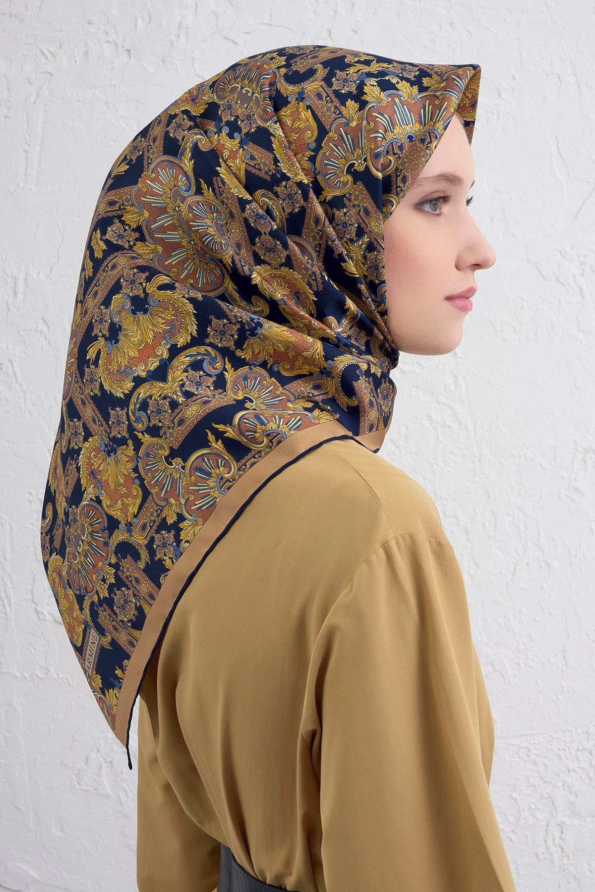 Armine Sura İpek Eşarp 9416-03