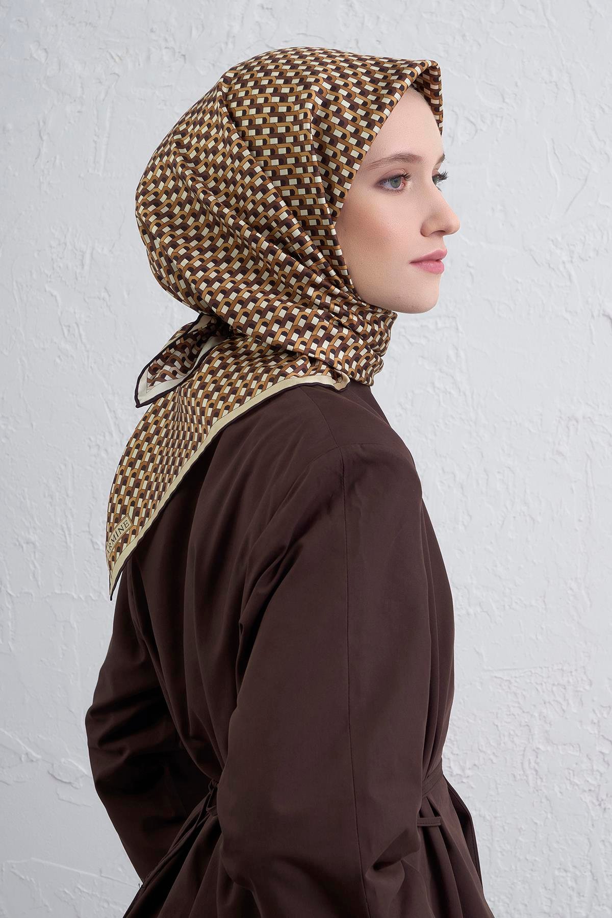Armine Sura İpek Eşarp 9417-09