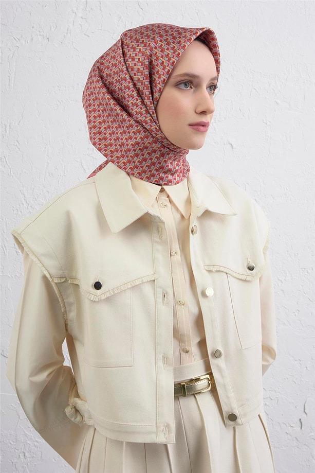 Armine Sura İpek Eşarp 9417-51