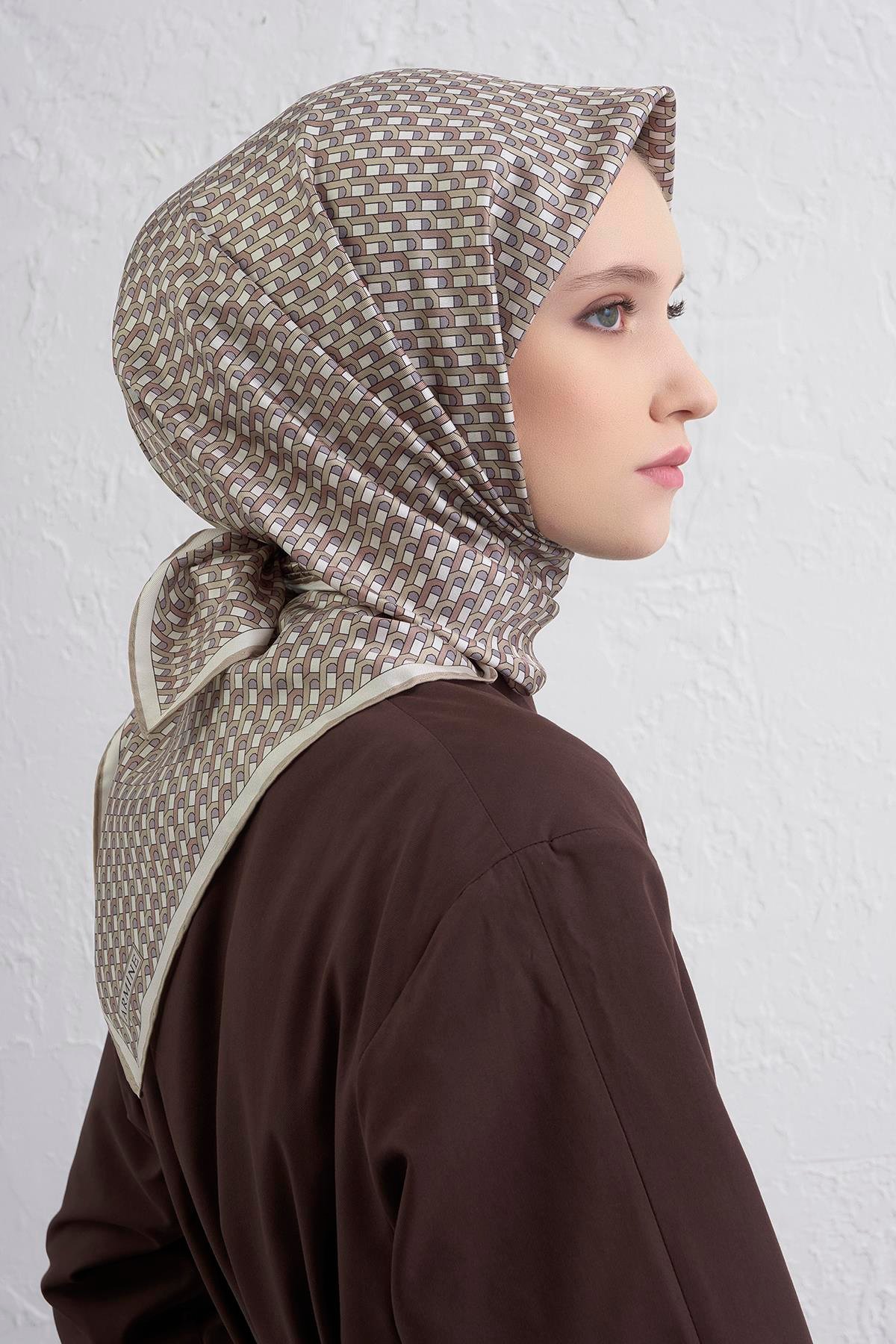 Armine Sura İpek Eşarp 9417-85