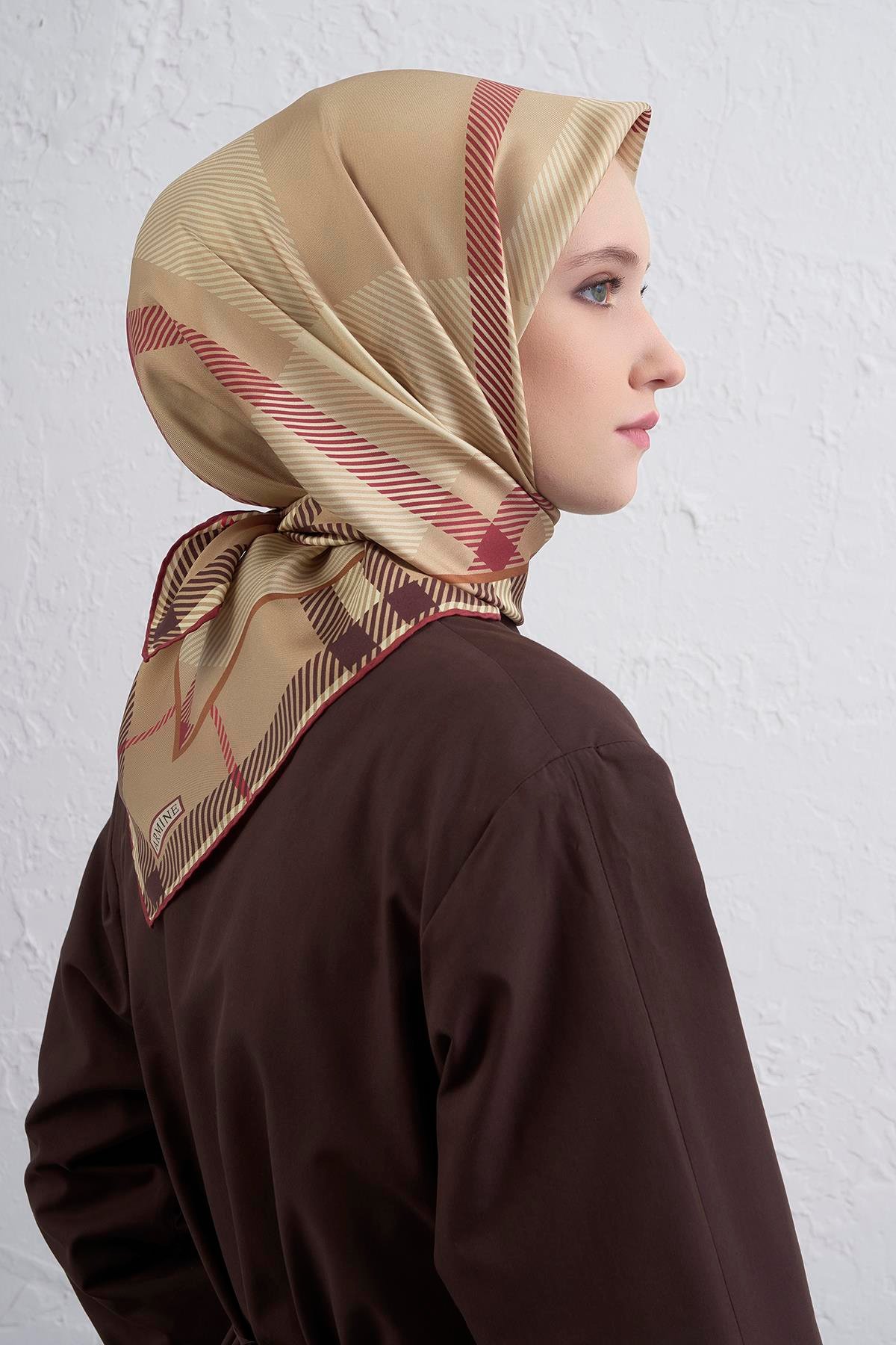 Armine Sura İpek Eşarp 9418-05