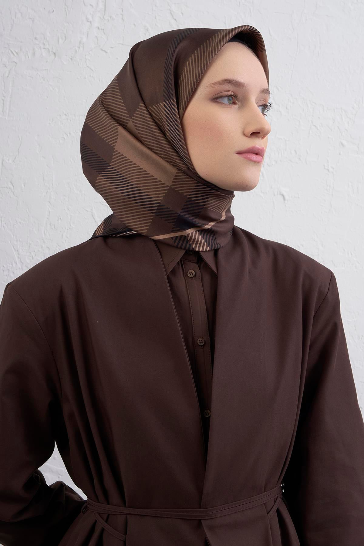 Armine Sura İpek Eşarp 9418-33