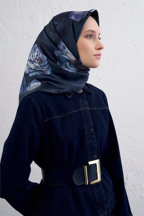 Armine Sura İpek Eşarp 9419-56