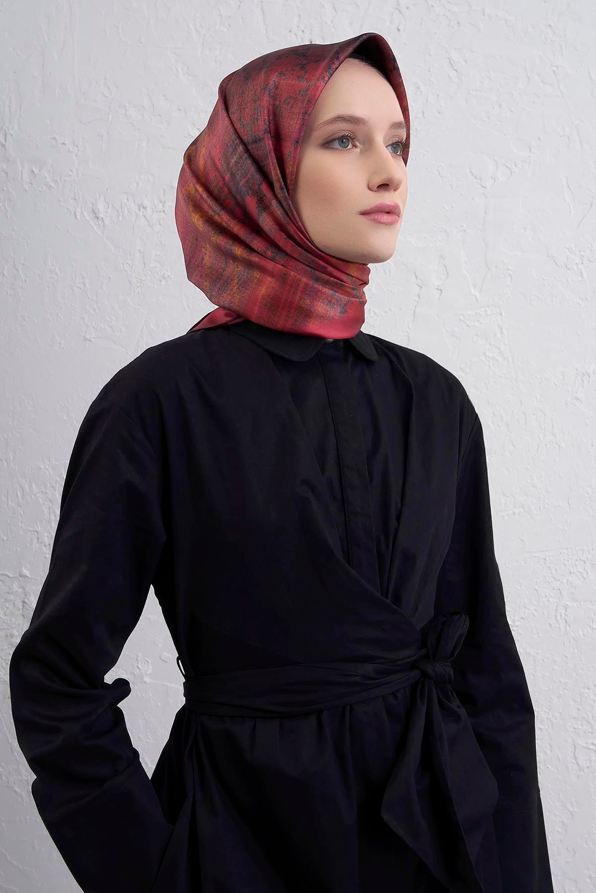 Armine Sura İpek Eşarp 9420-85