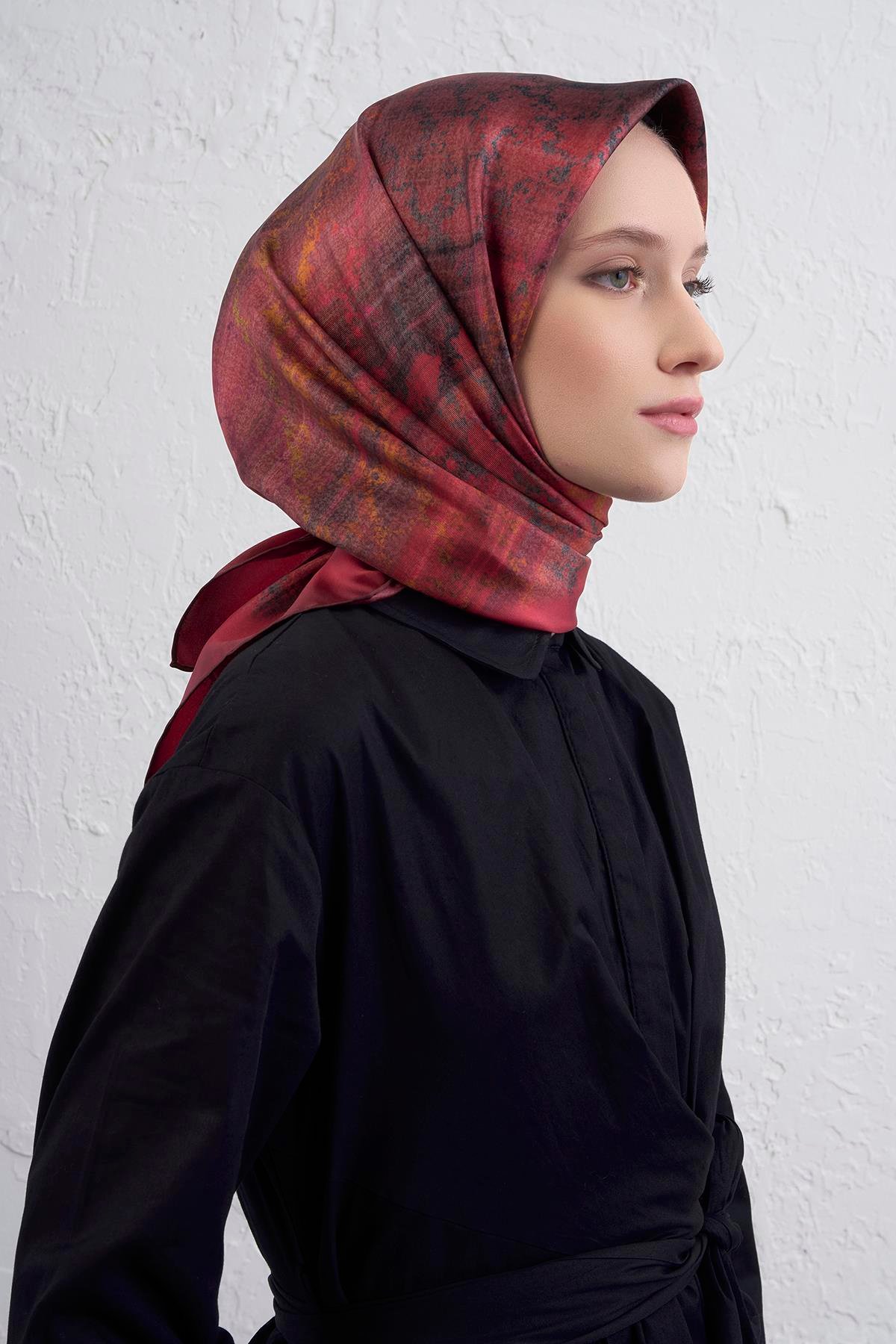 Armine Sura İpek Eşarp 9420-85
