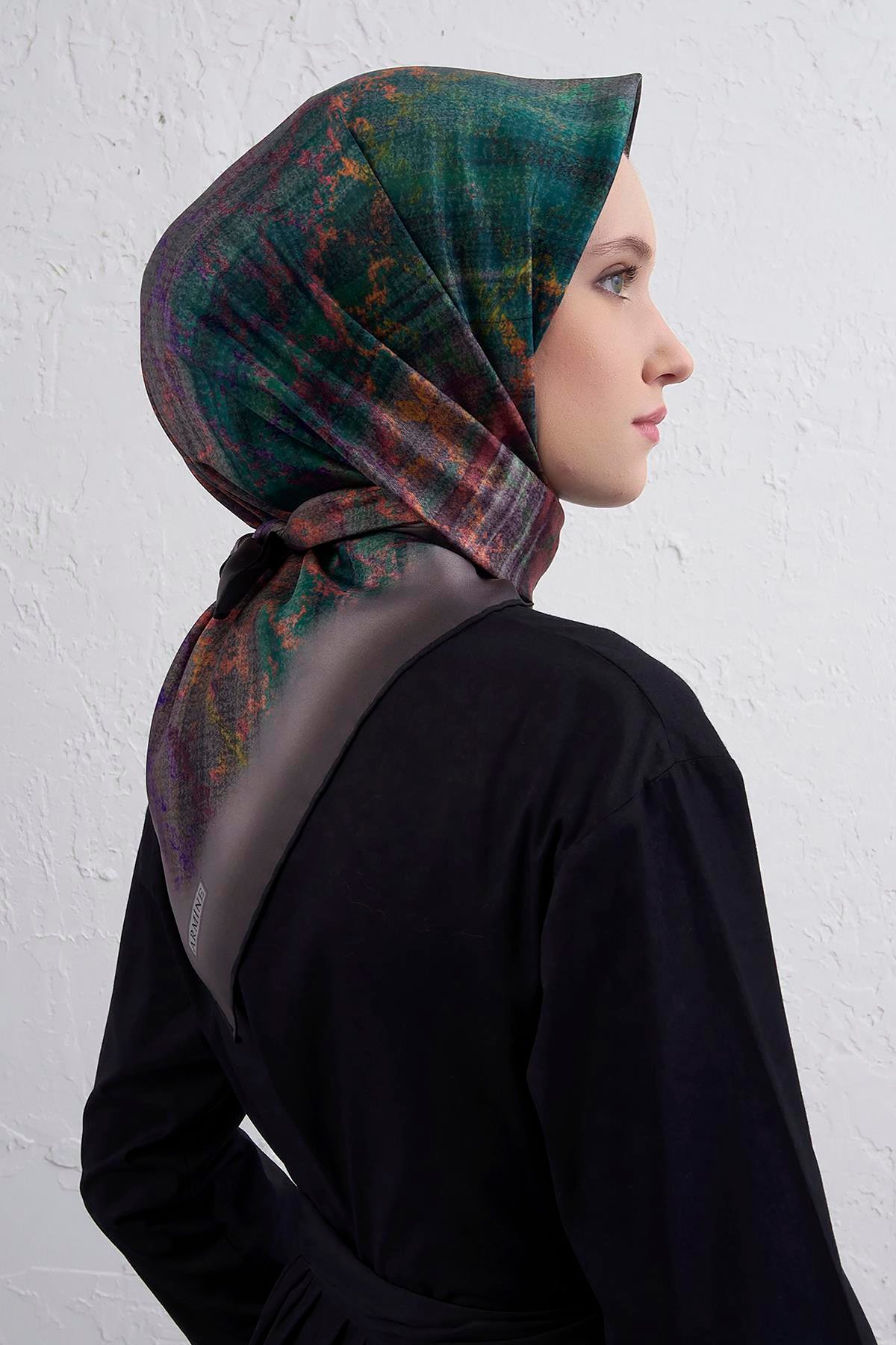 Armine Sura İpek Eşarp 9420-87