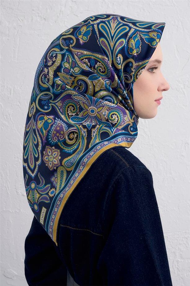 Armine Sura İpek Eşarp 9421-08