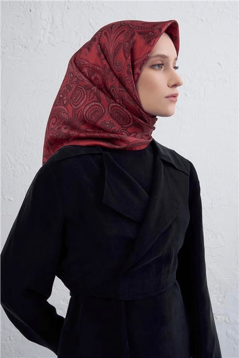 Armine Sura İpek Eşarp 9421-85