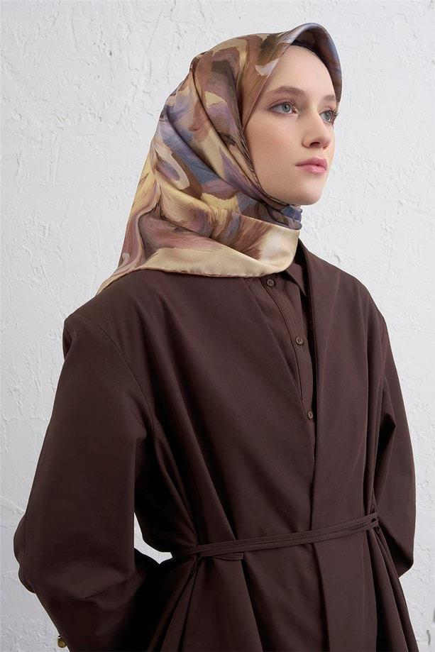 Armine Sura İpek Eşarp 9423-57