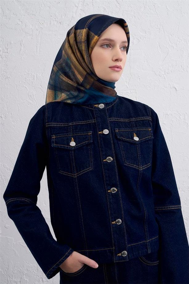Armine Sura İpek Eşarp 9424-04