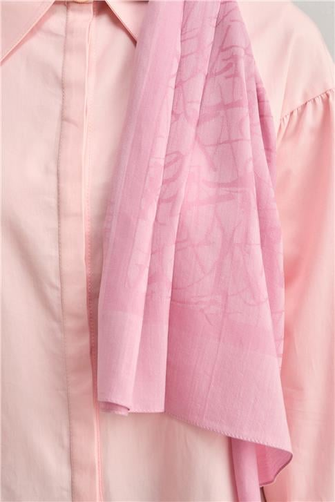 Armine Tencel İpek Kaligrafi Desen Şal 32110