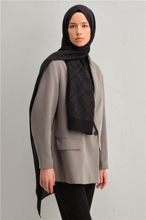 Armine Tencel İpek Zincir Desen Şal 01