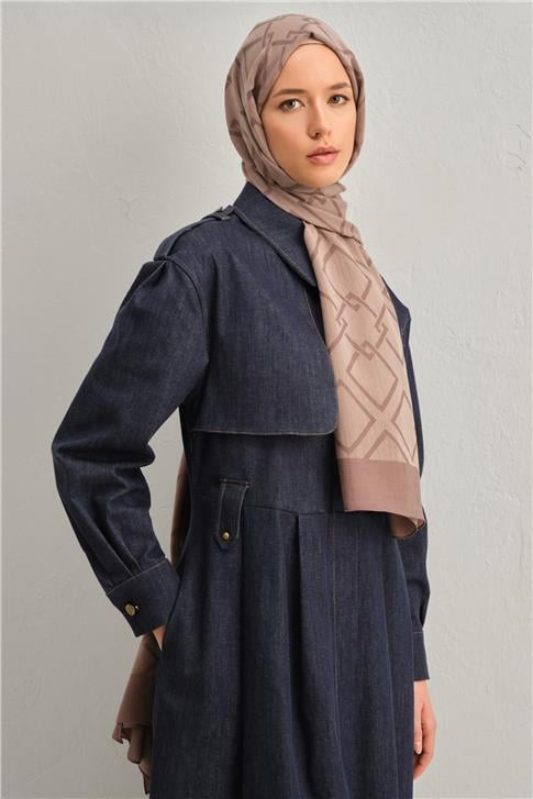 Armine Tencel İpek Zincir Desen Şal 32104
