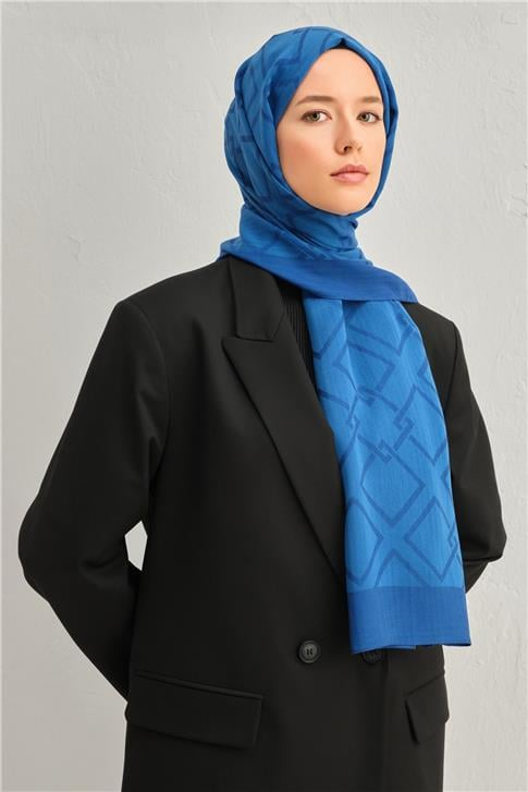 Armine Tencel İpek Zincir Desen Şal 32115