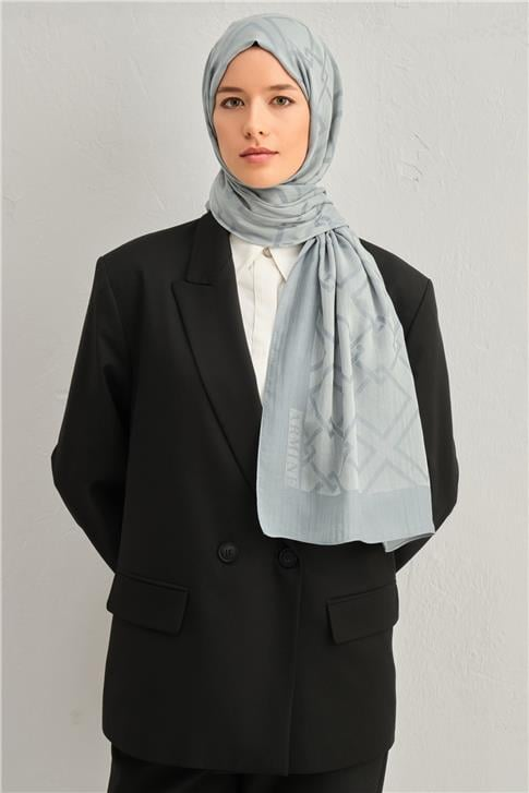 Armine Tencel İpek Zincir Desen Şal 3291