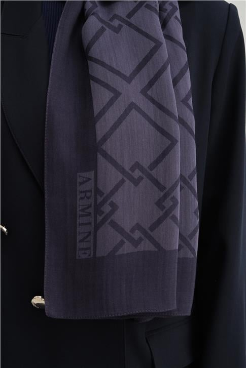 Armine Tencel İpek Zincir Desen Şal 3293