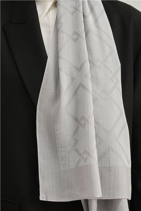Armine Tencel İpek Zincir Desen Şal 3295
