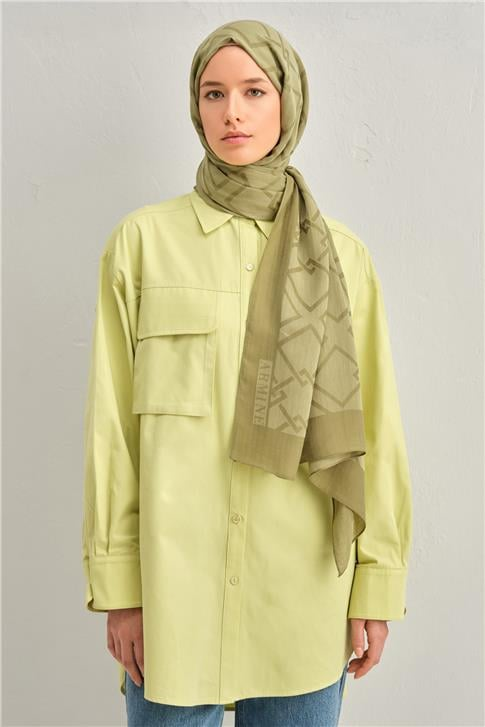 Armine Tencel İpek Zincir Desen Şal 3297