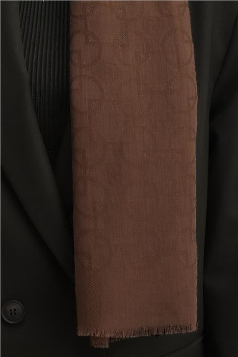 Armine Tencel Yün Geometrik Desen Şal 06