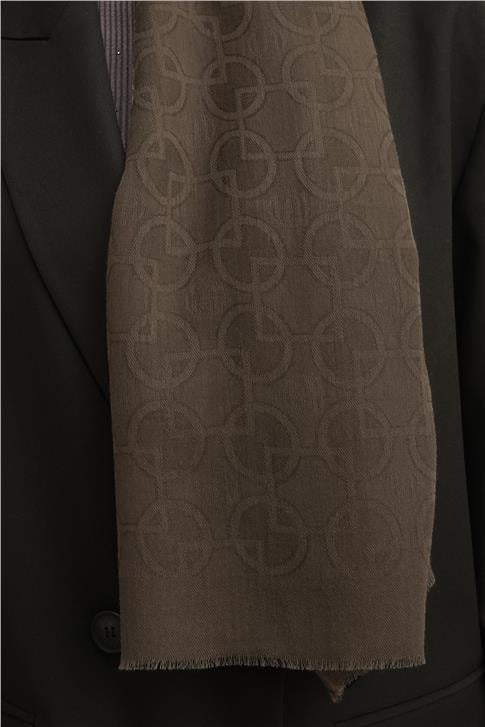 Armine Tencel Yün Geometrik Desen Şal 09