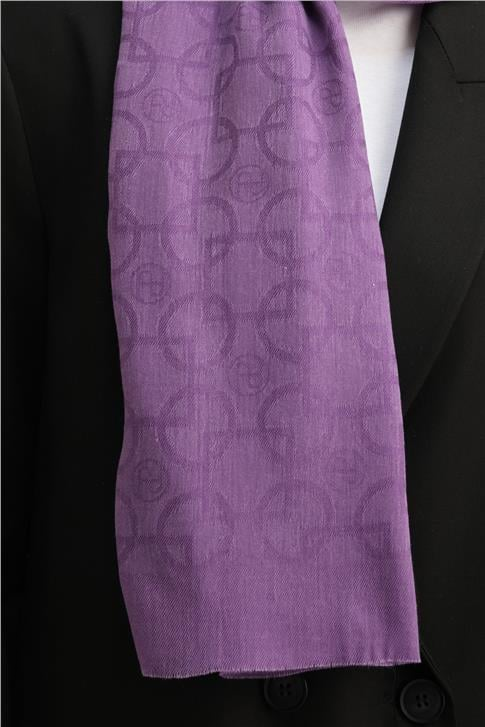 Armine Tencel Yün Geometrik Desen Şal 28