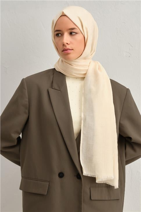 Armine Tencel Yün Monogram Desen Şal 04