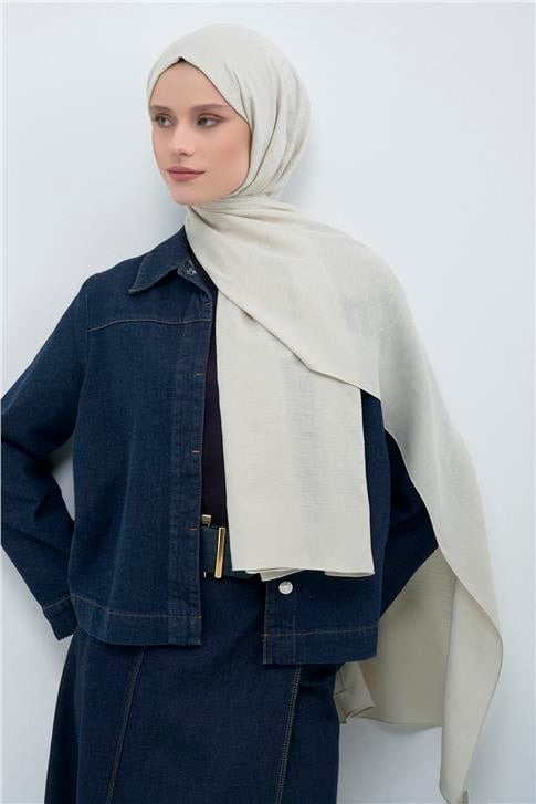 Armine Tencel Yün Monogram Desen Şal 17