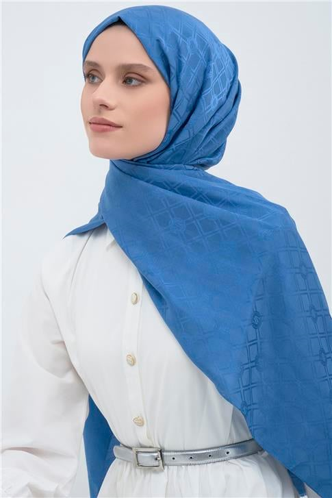 Armine Tencel Yün Monogram Desen Şal 28