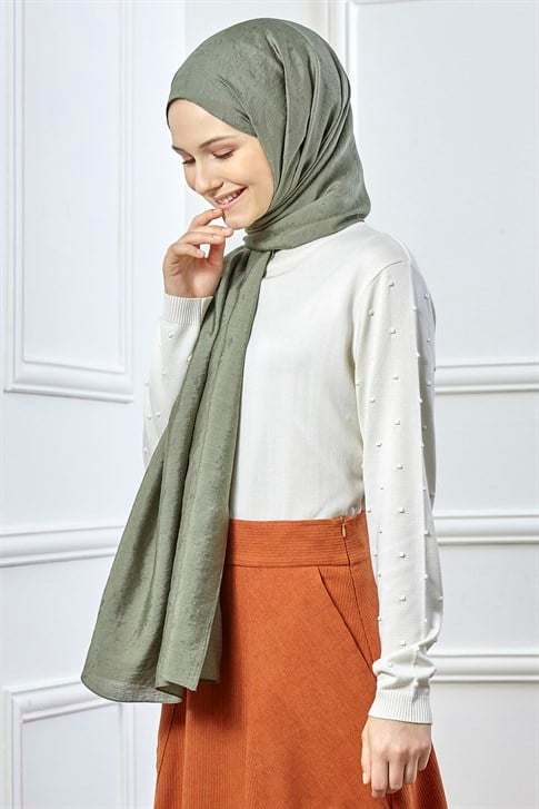 Armine Trend Modal Şal 00Oa0444 Haki