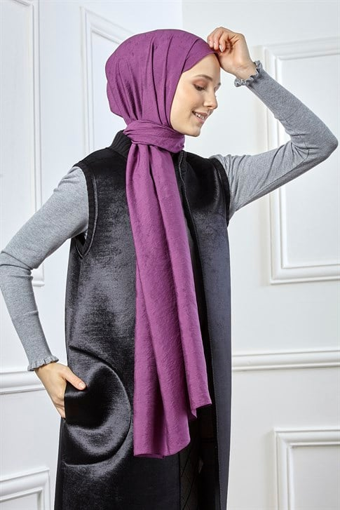 Armine Trend Modal Şal 00Oa0444 Mürdüm