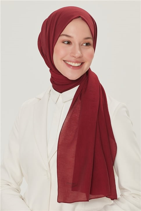 Armine Trend Nobby Şal Bordo