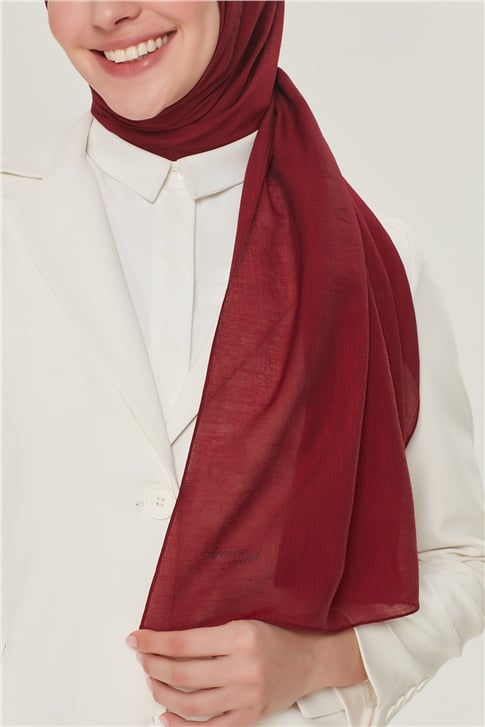Armine Trend Nobby Şal Bordo