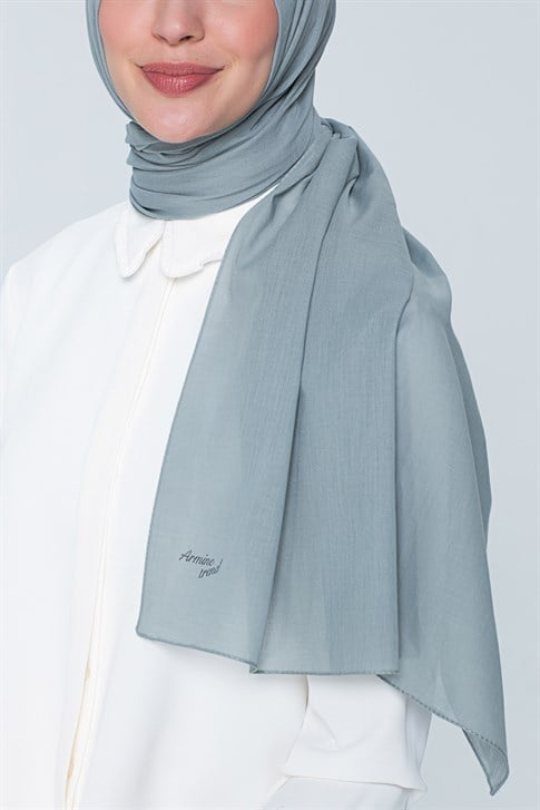 Armine Trend Pamuk Şal 00Oa0440 Gri