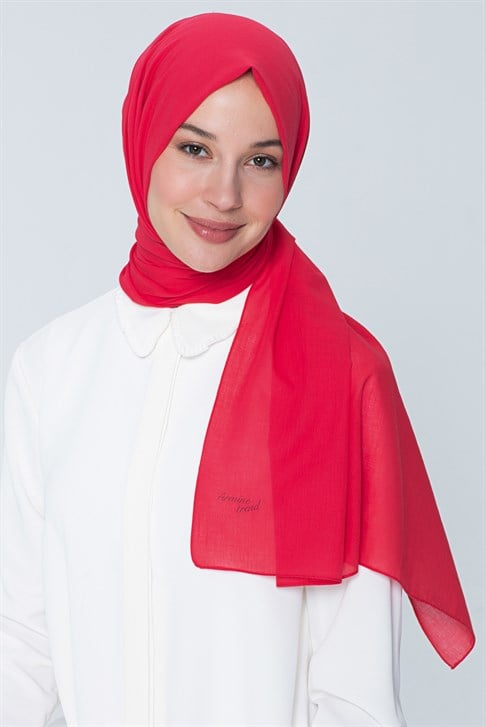 Armine Trend Pamuk Şal 00Oa0440 Kırmızı