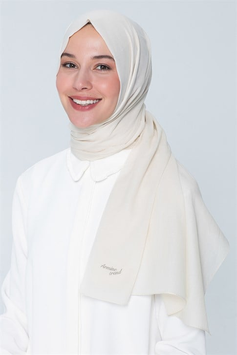 Armine Trend Pamuk Şal 00Oa0440 Krem
