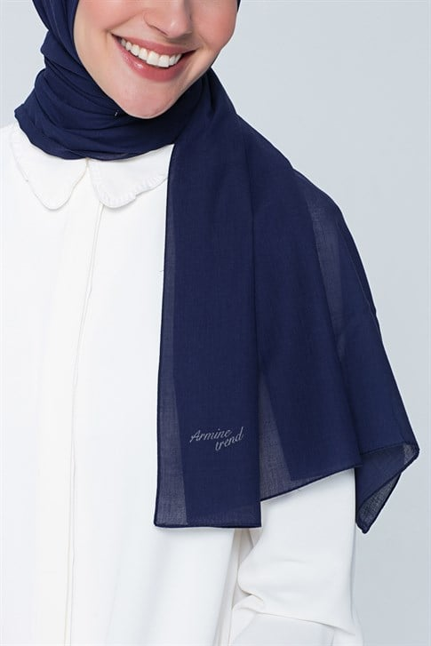 Armine Trend Pamuk Şal 00Oa0440 Lacivert