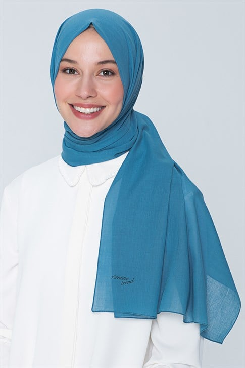 Armine Trend Pamuk Şal 00Oa0440 Petrol