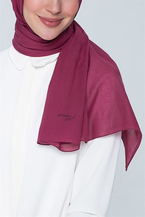 Armine Trend Pamuk Şal 00Oa0440 Vişne