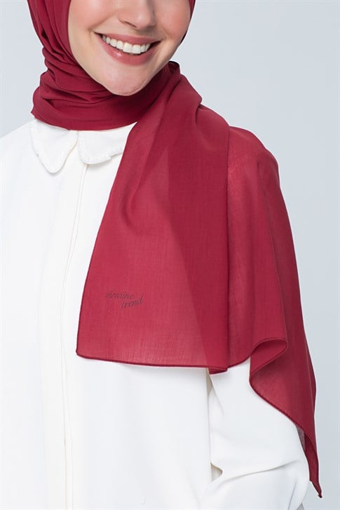 Armine Trend Pamuk Şal 00Oa0444 Bordo