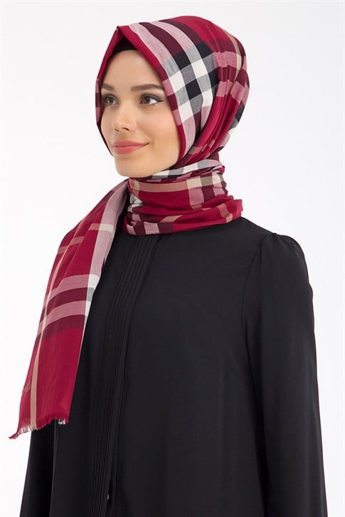 Armine Trend Pamuk Şal 00Oa5116 Bordo