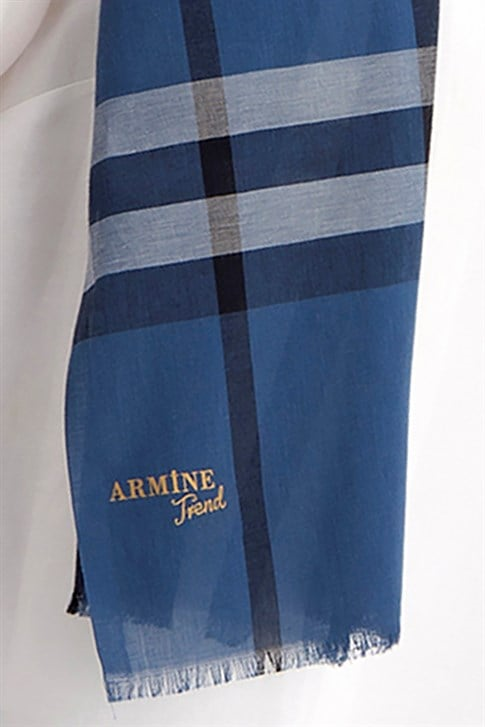 Armine Trend Pamuk Şal 00Oa5116 İndigo