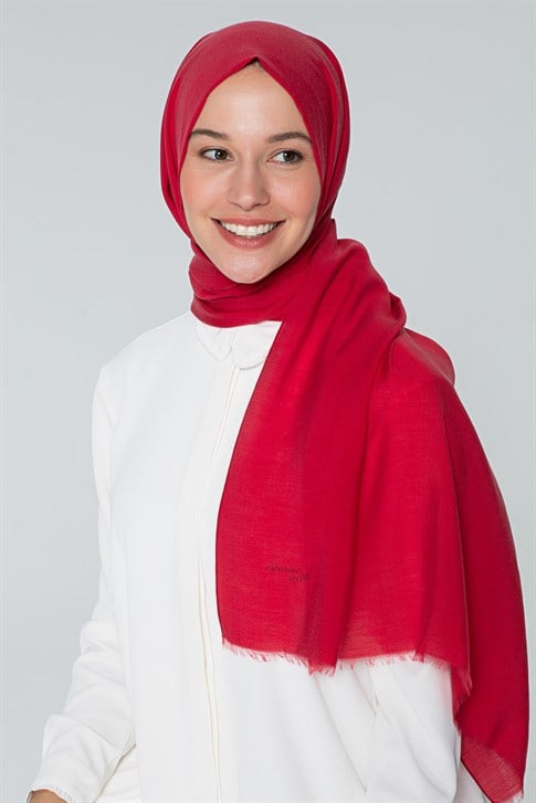 Armine Trend Tencel Şal 00Oa0444 Kırmızı