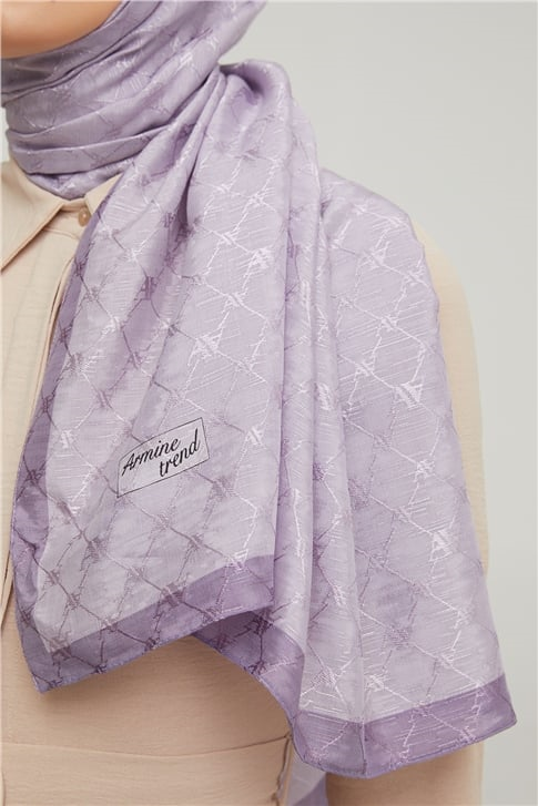Armine Trend Violet Şal 00oA4640 09-A