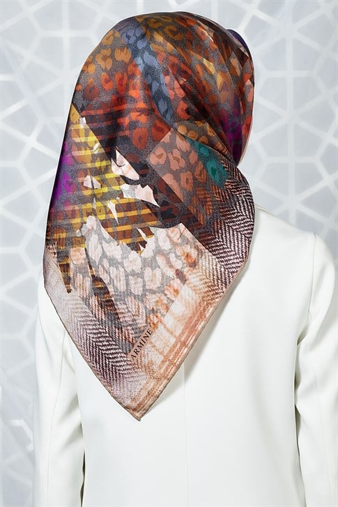 Armine Twill İpek Eşarp 19Ka8201 39