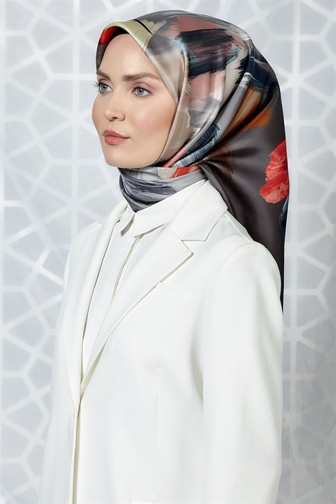 Armine Twill İpek Eşarp 19Ka8204 36
