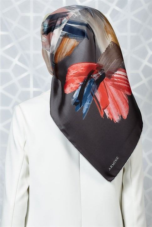 Armine Twill İpek Eşarp 19Ka8204 36