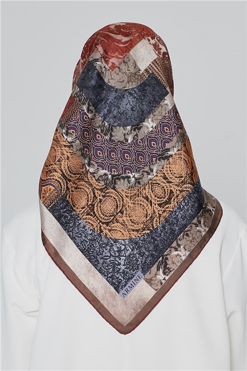 Armine Twill İpek Eşarp 19Ka8207 04