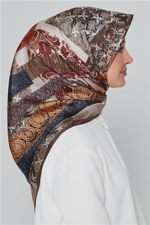 Armine Twill İpek Eşarp 19Ka8207 04